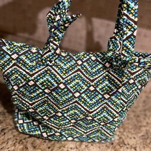 Vera bradley Signature cotton Hadley tote Rain forest